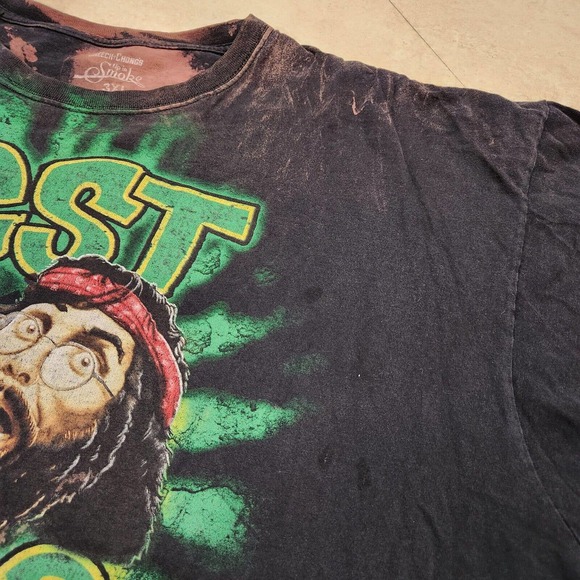 Cheech Chongs Up In Smoke Best Buds Stick Together T Shirt Mens 3XL Acid Washed - Picture 10 of 10